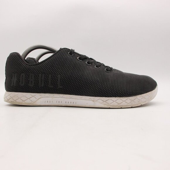 NoBull Superfabric Outwork Training Shoes Men's 9.5 Women's 11 Black Sneakers - Picture 1 of 9